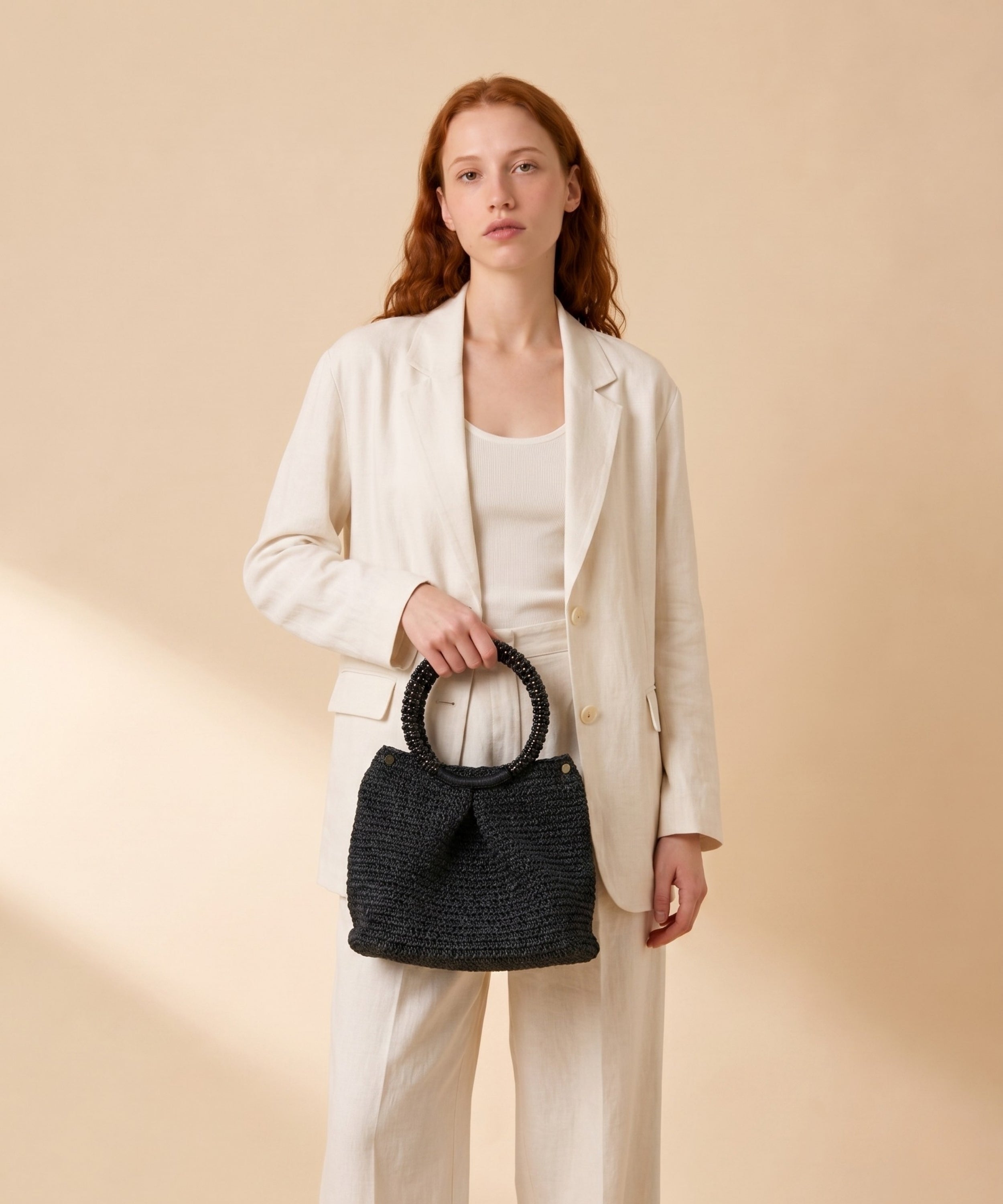 Aura Noire Clutch Bag