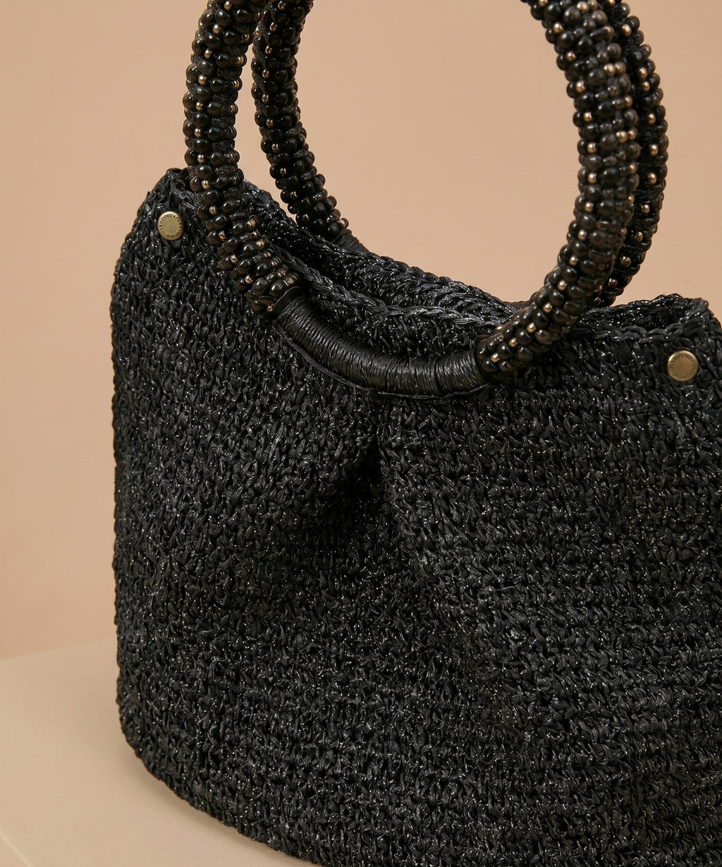 Aura Noire Clutch Bag