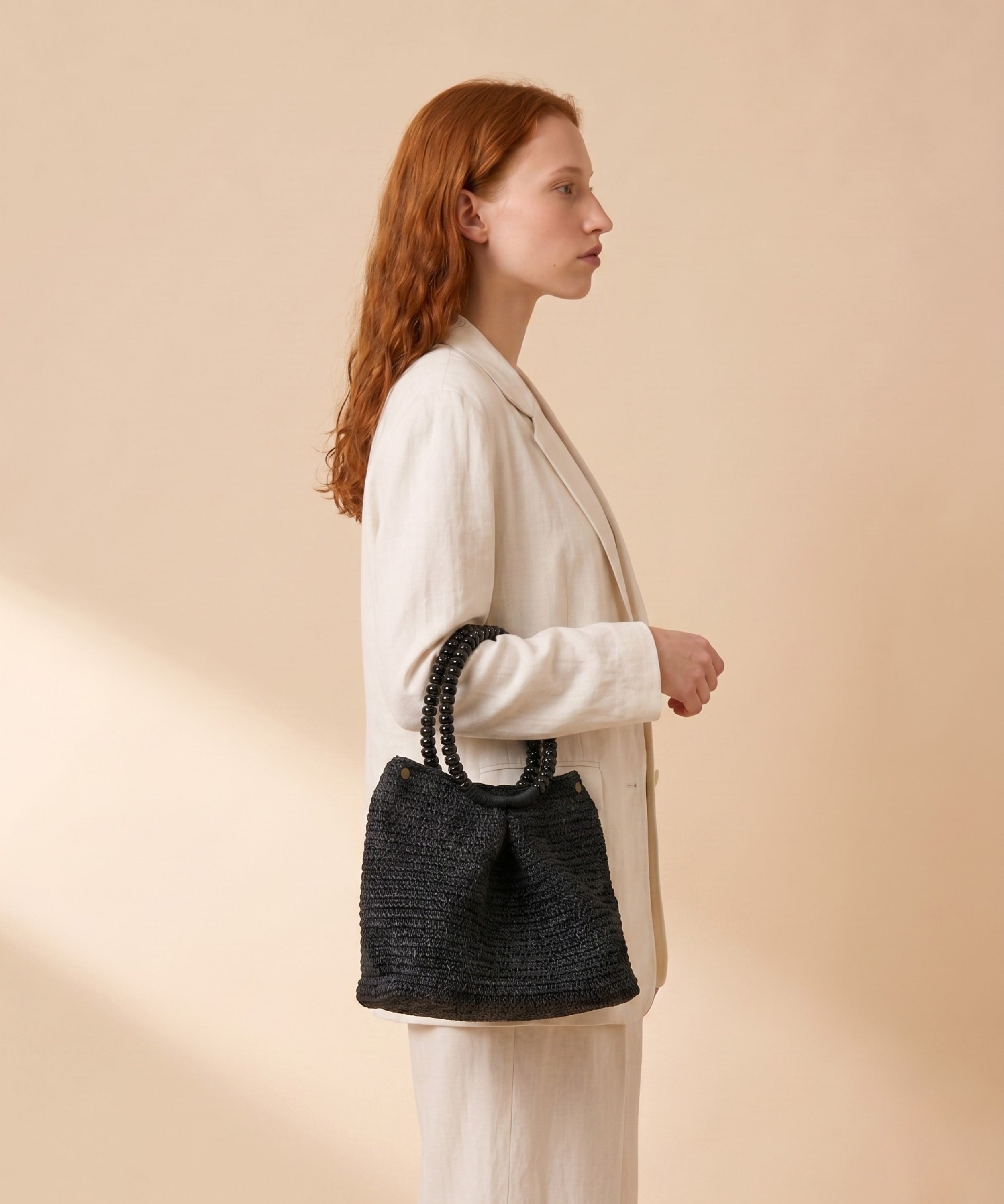 Aura Noire Clutch Bag