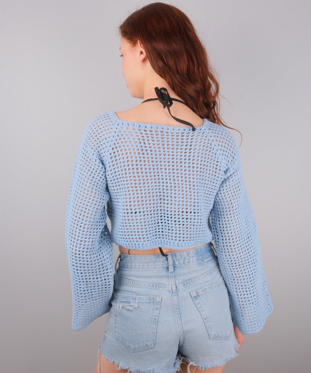 Celeste Uzun Kol Crop Top