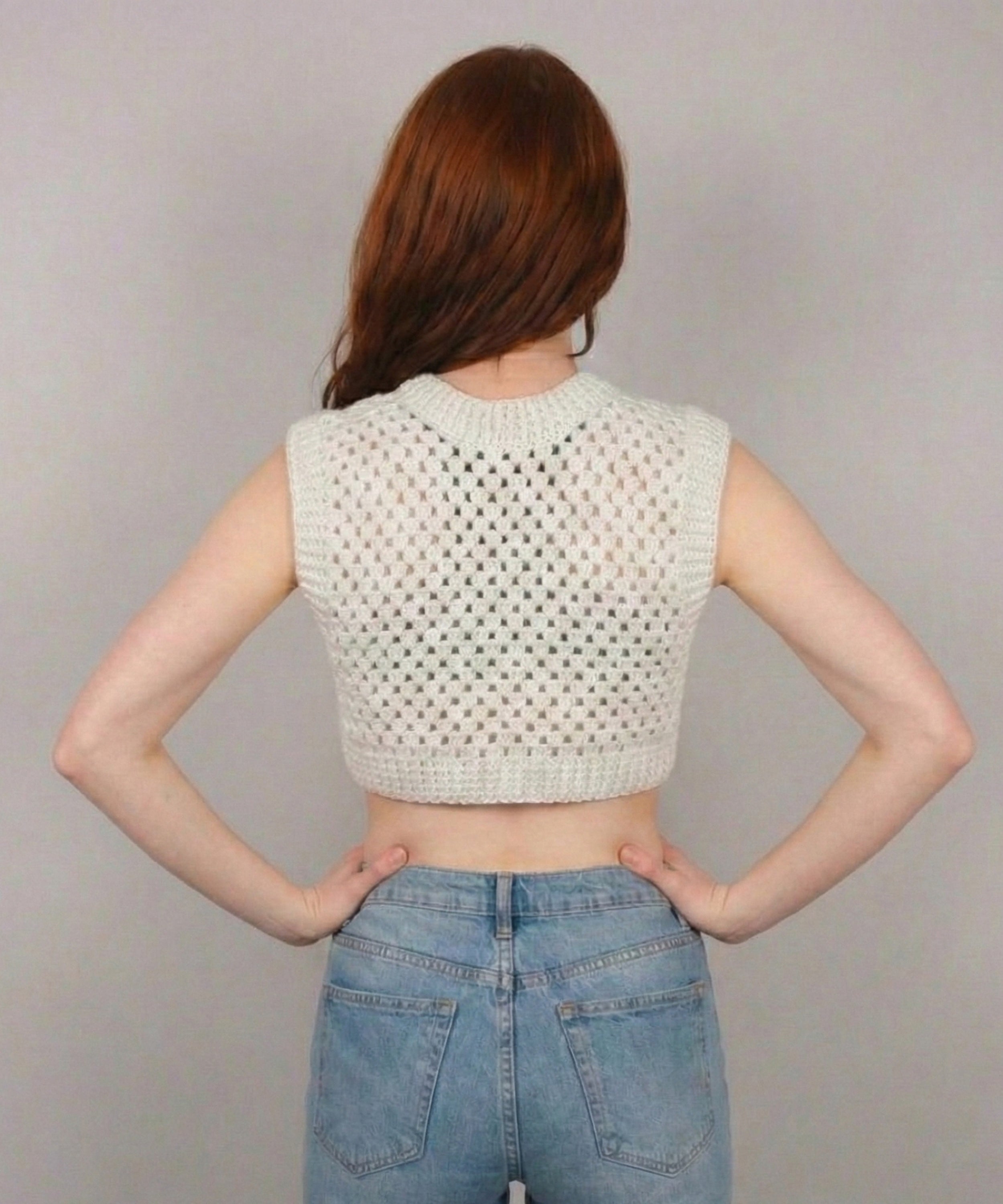 Fiora Granny Square Tank Top